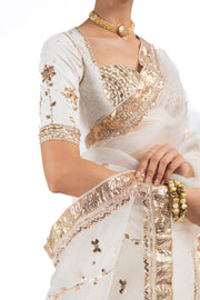 MRIDULA SAREE WITH STITCHED BLOUSE SET OF 2