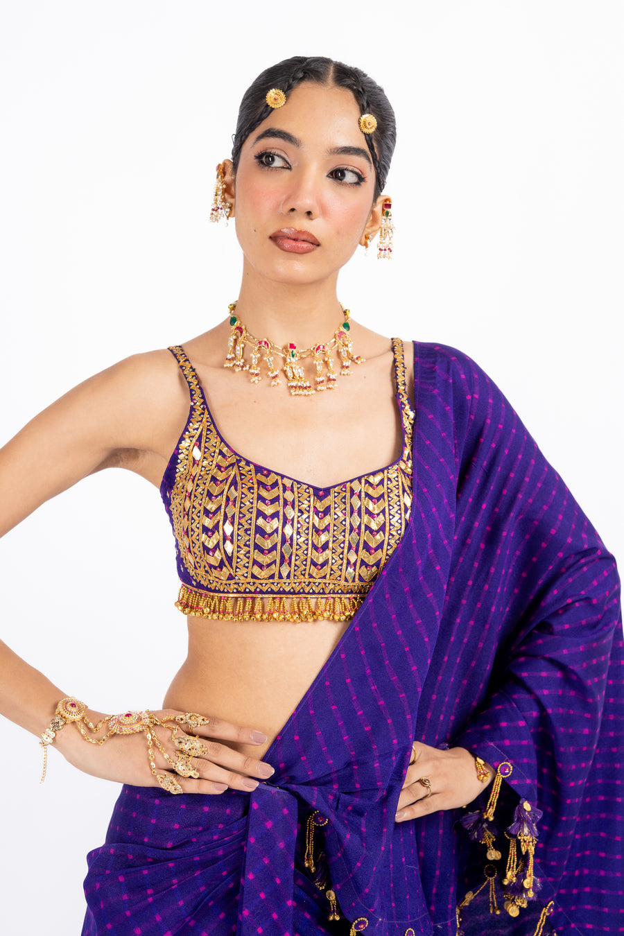 APSARA DRAPED SAREE SET OF 3
