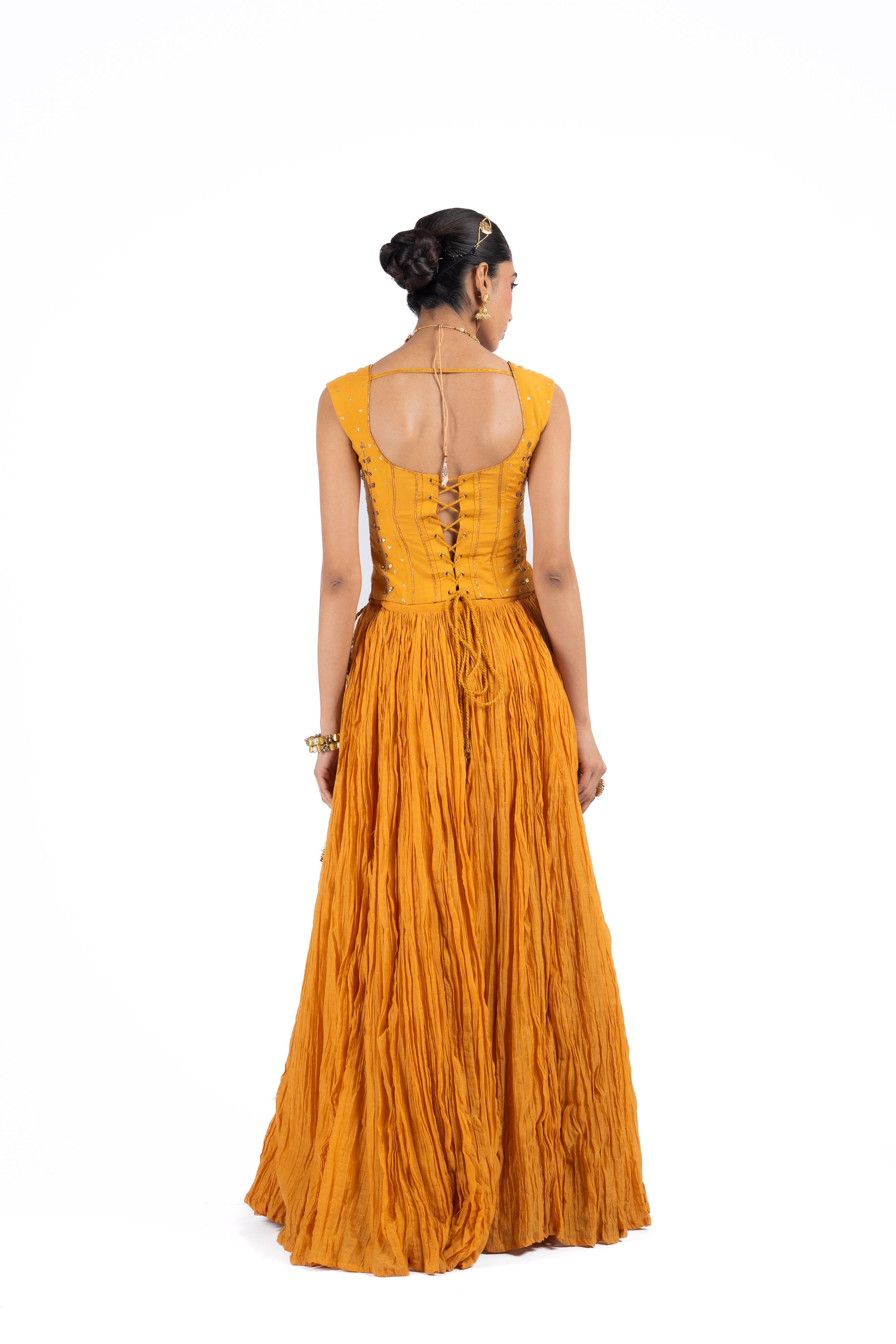 REET SKIRT & GEET CORSET TOP SET OF 2