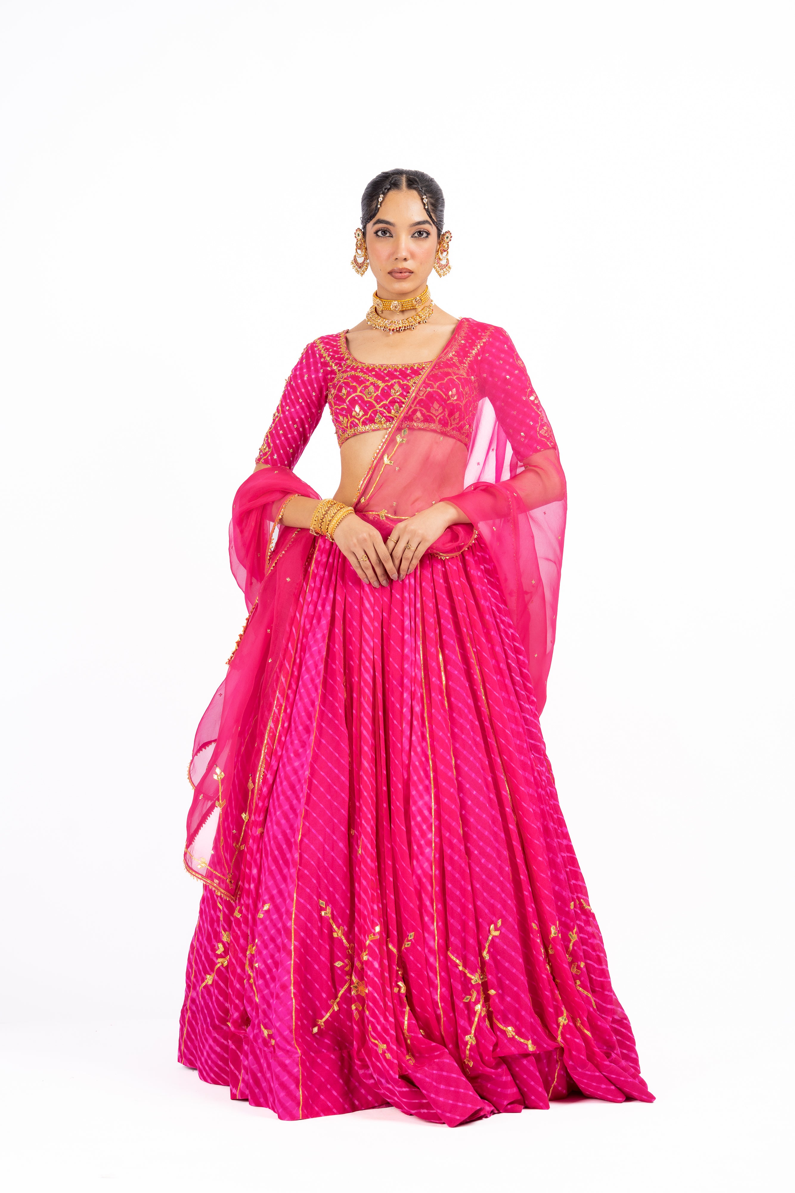 VARNIKA LEHENGA SET OF 3