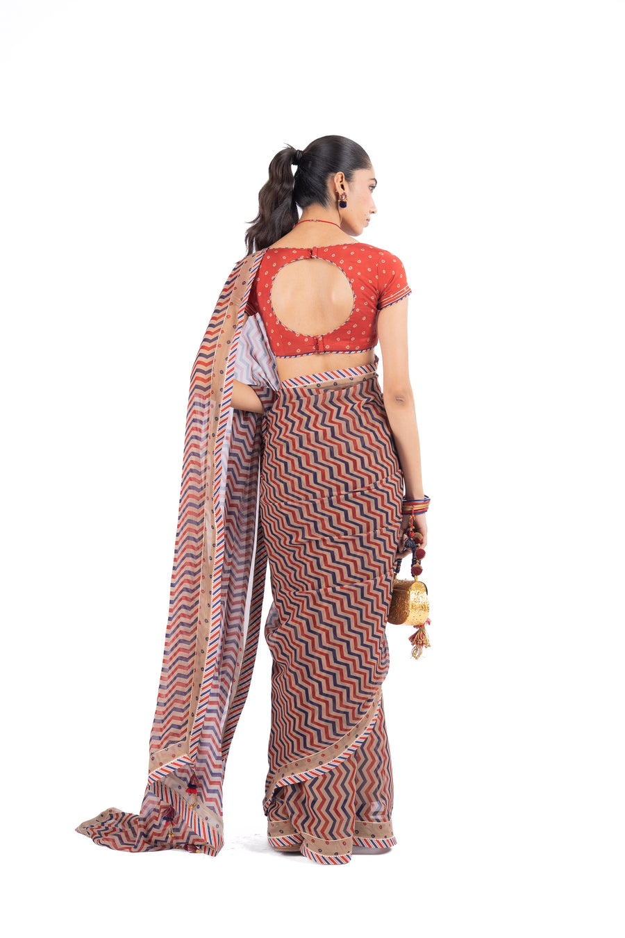 NUPUR SAREE WITH UNSTITCHED BLOUSE