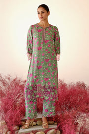 Shabana Straight Kurta Set of 3 •