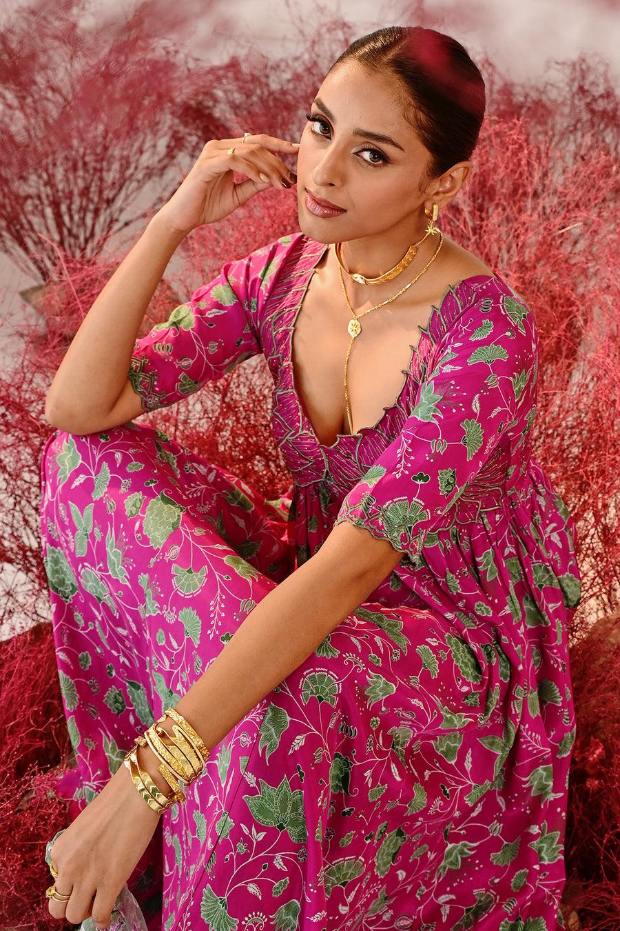 Gulnaaz Anarkali kurta