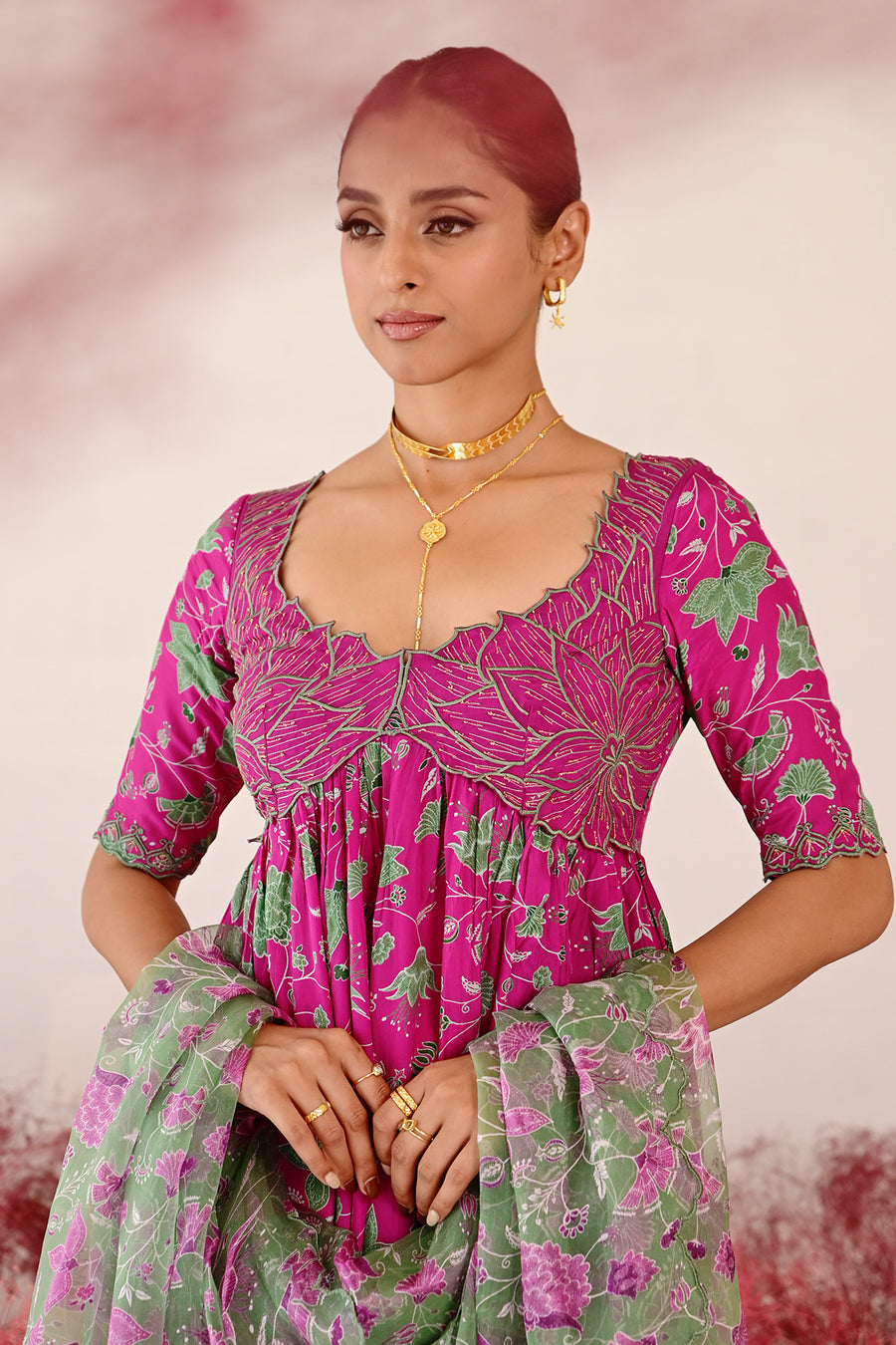 Gulnaaz Anarkali kurta