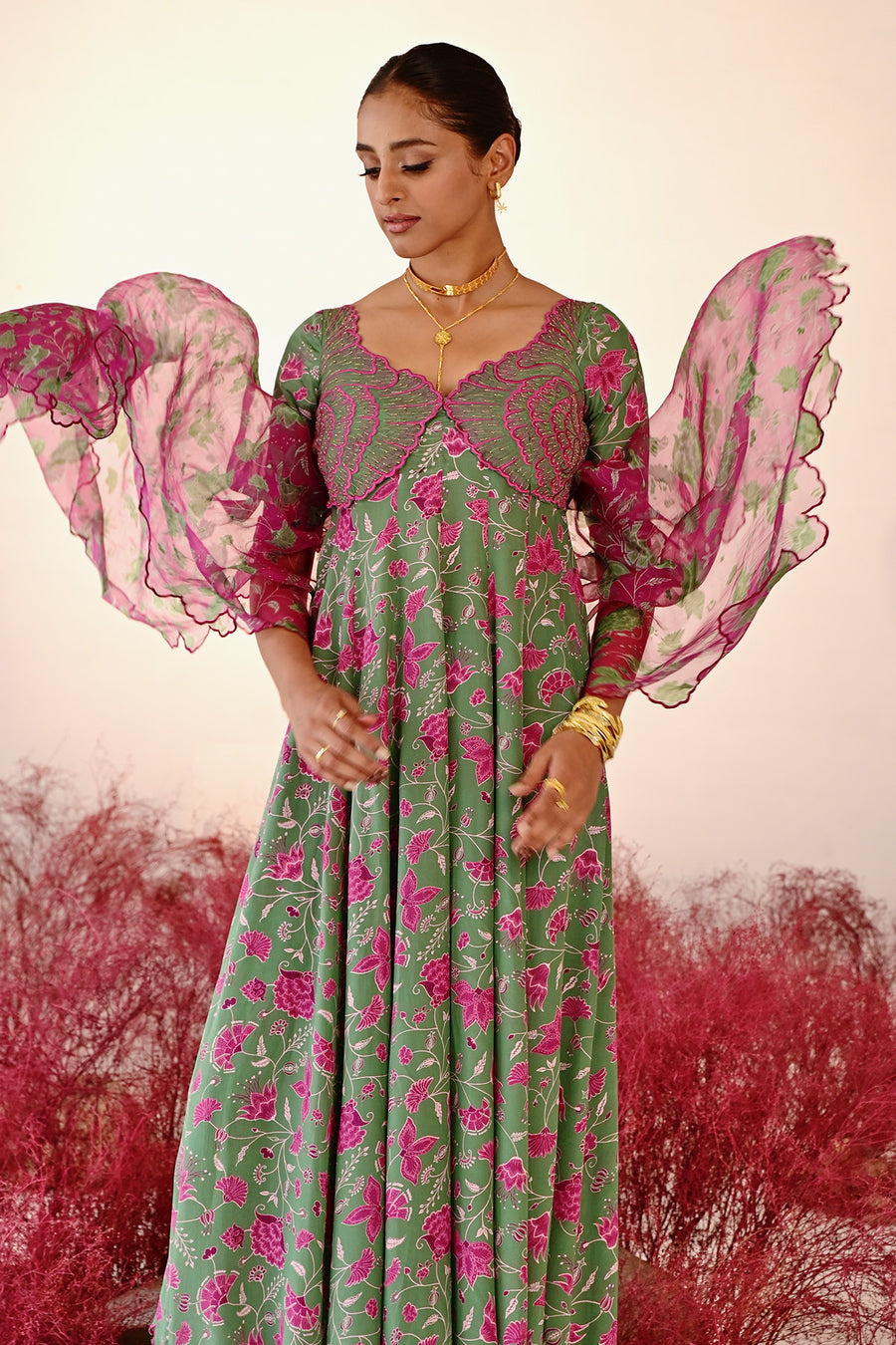 Haana Anarkali set of 3 °