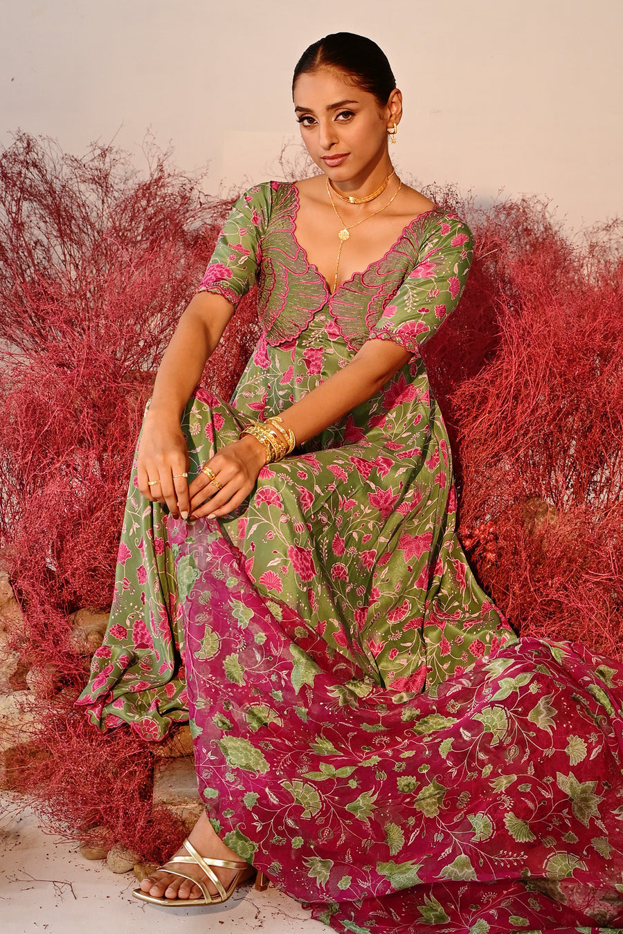 Haana Anarkali set of 3 °