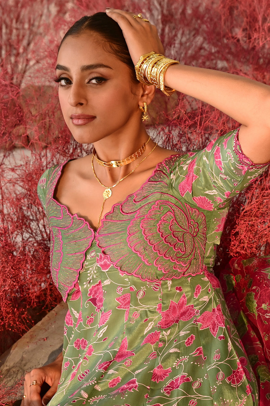 Haana Anarkali set of 3 °