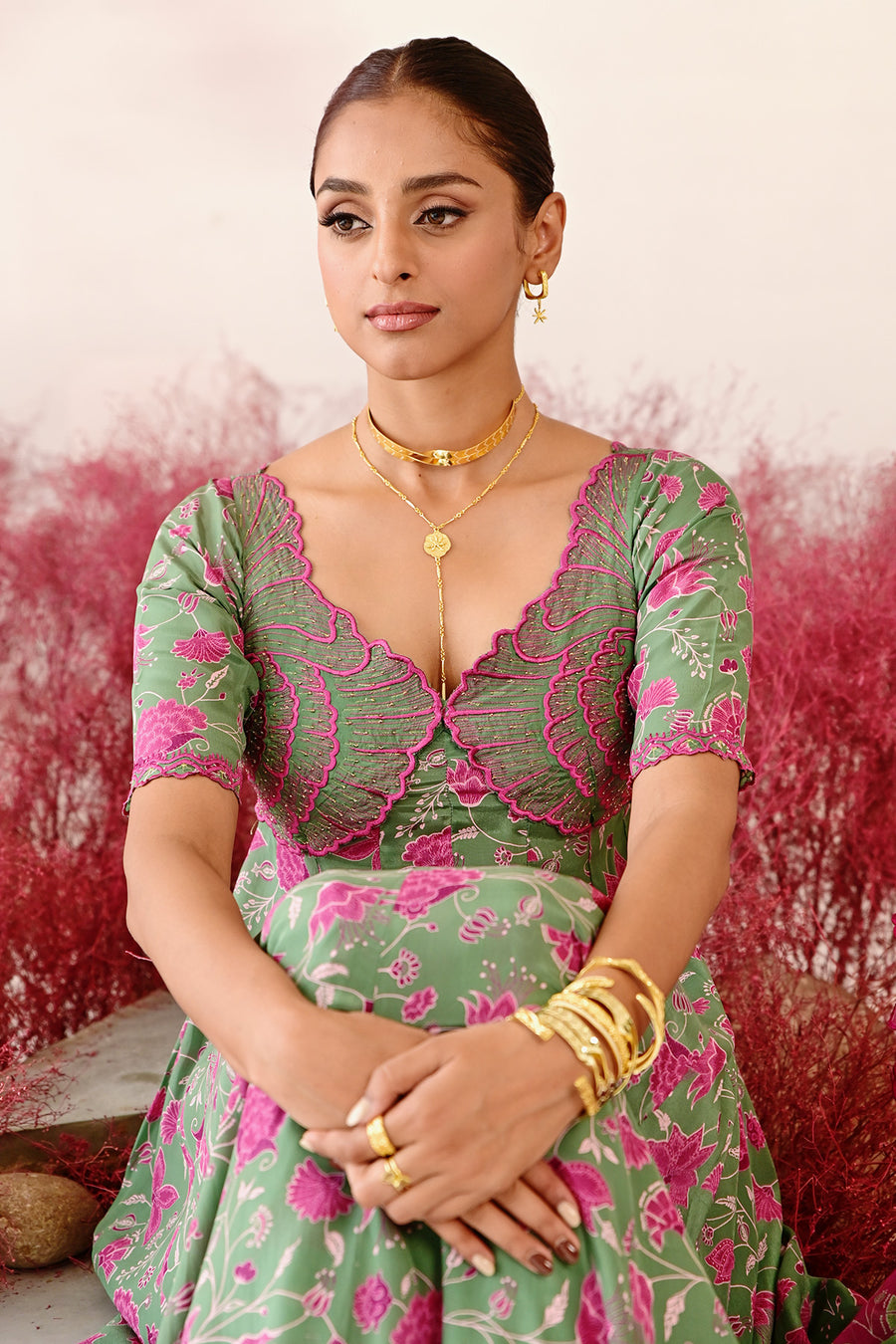 Haana Anarkali set of 3 °