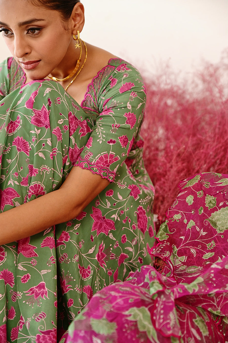 Haana Anarkali set of 3 °