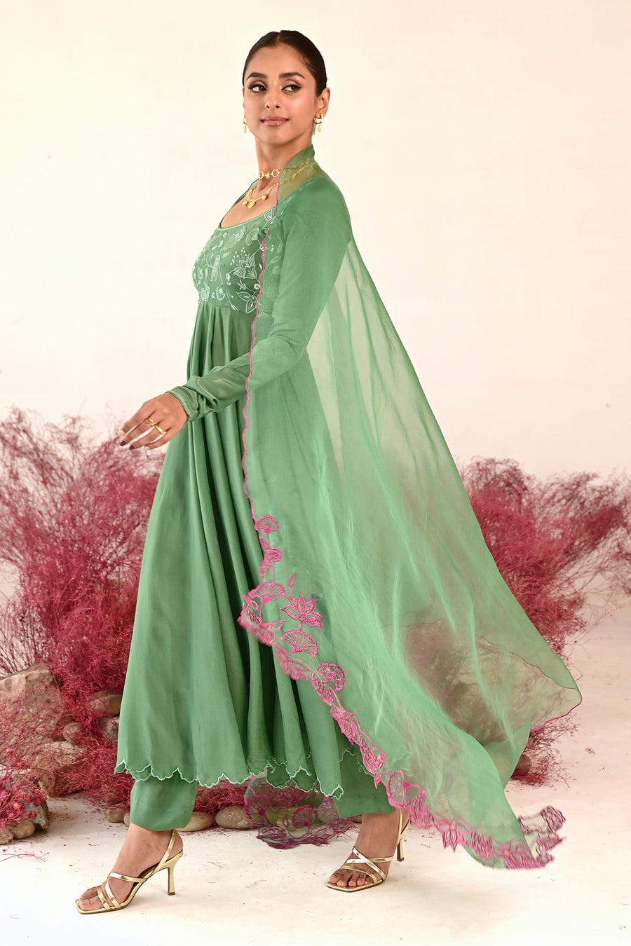 Manohari Anarkali Set of 3