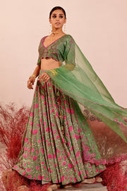 Liuora Lehenga set of 3