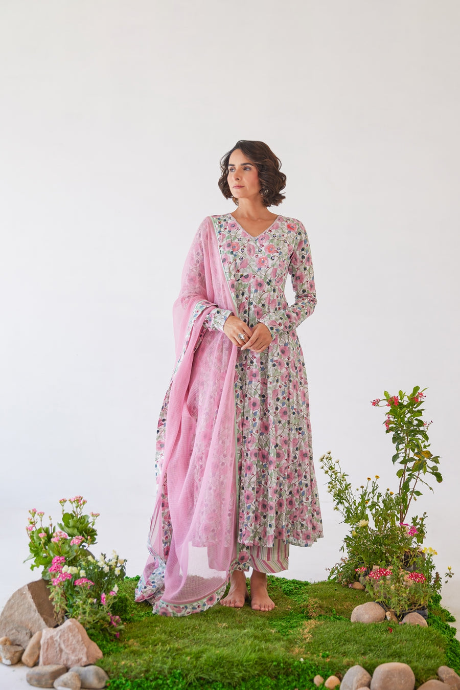 SAKURA ANARKALI SET OF 3