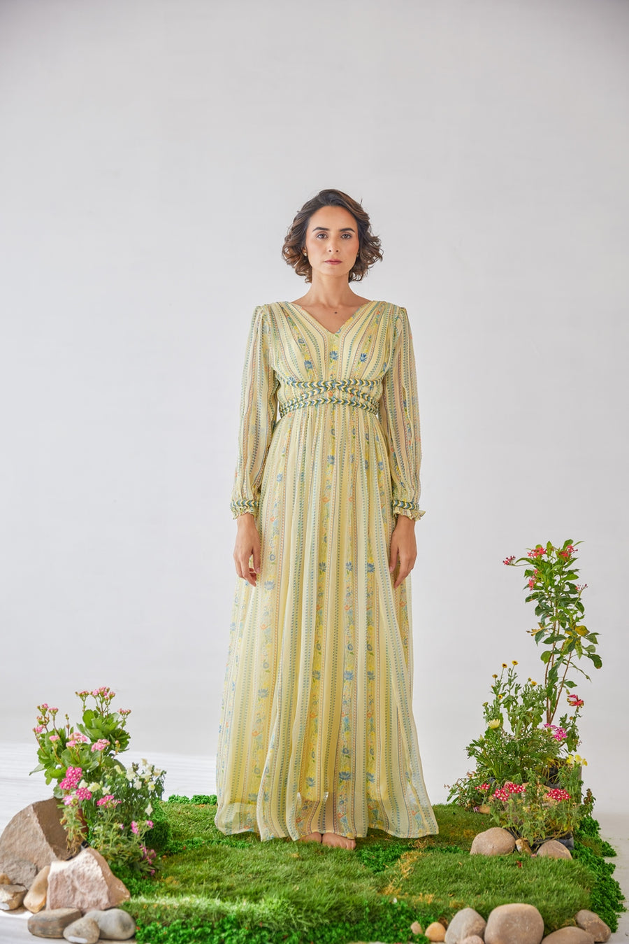 AMARA DRESS IN YELLOW