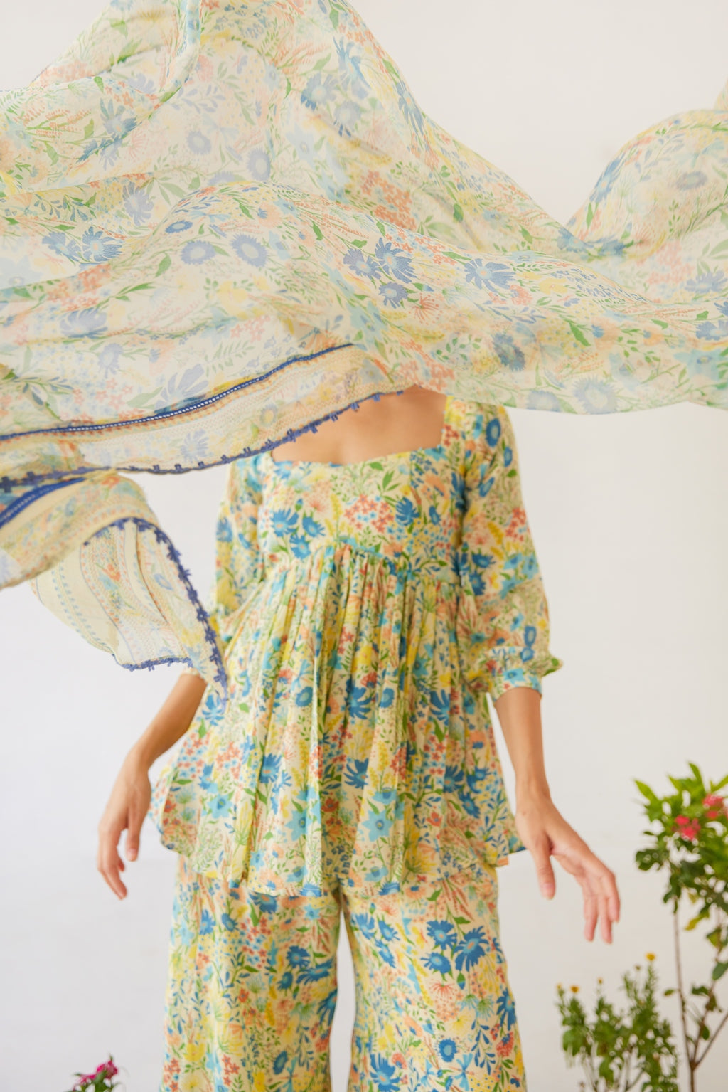 Yellow Regalia Dupatta