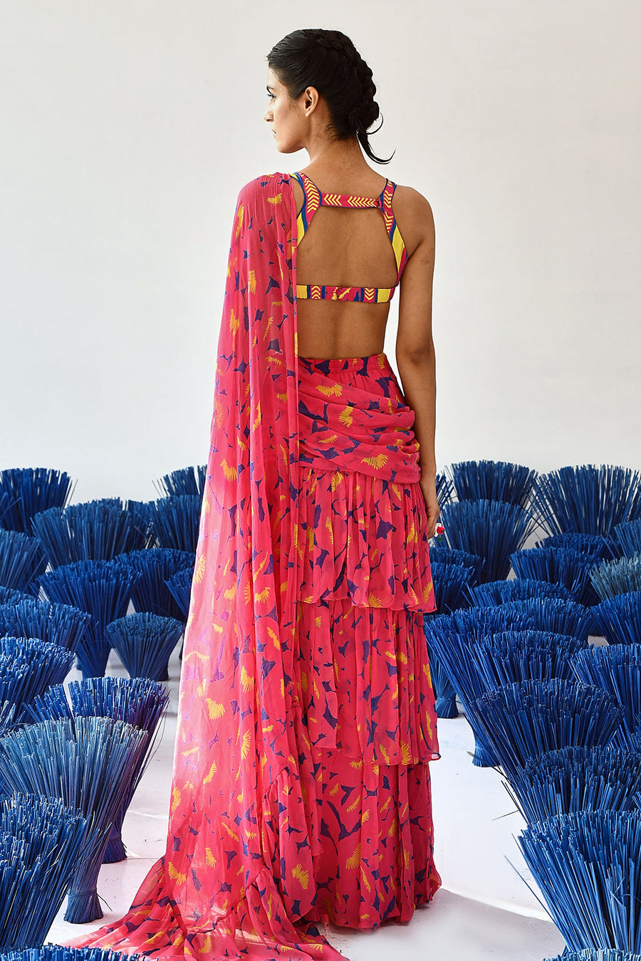 Gulabo Pre-Stitched Saree °