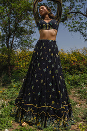 Cosmos Lehenga Set Of 3 °