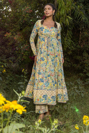Savanna Anarkali With Koti Set Of 4 °