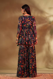 Ayushi in Gul Gharara Blue