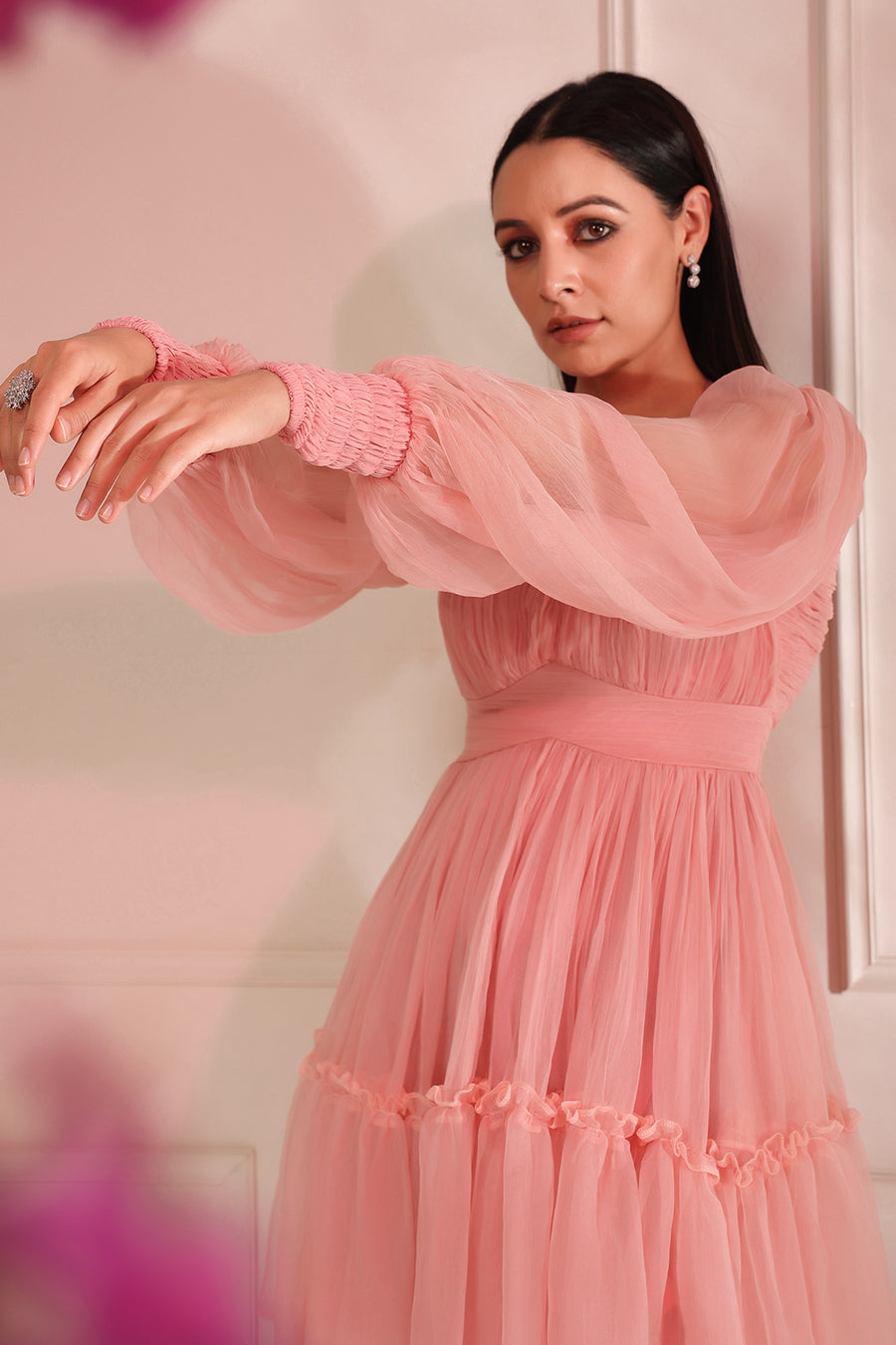 Aria Pink Dress- RTS