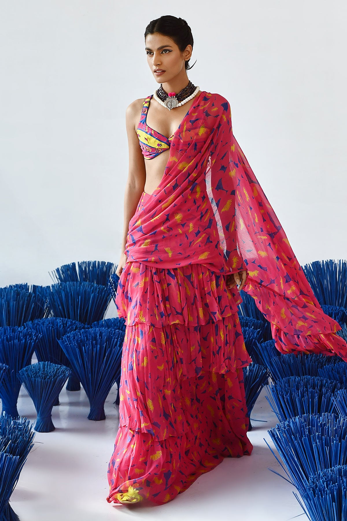 Gulabo Pre-Stitched Saree °