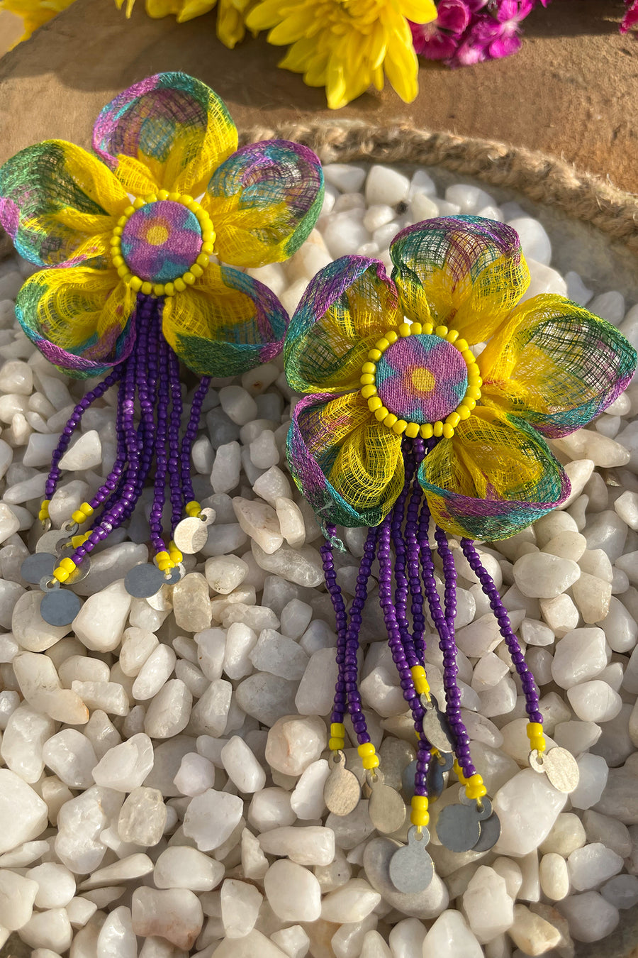 Riwayaat Floral Earrings