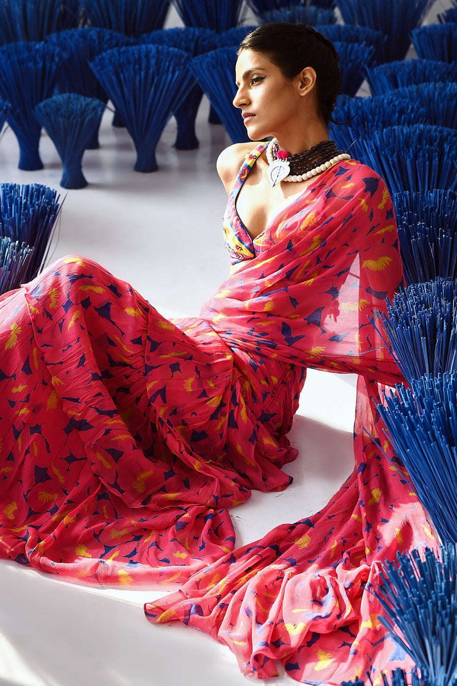 Gulabo Pre-Stitched Saree °