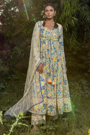 Savanna Anarkali With Koti Set Of 4 °