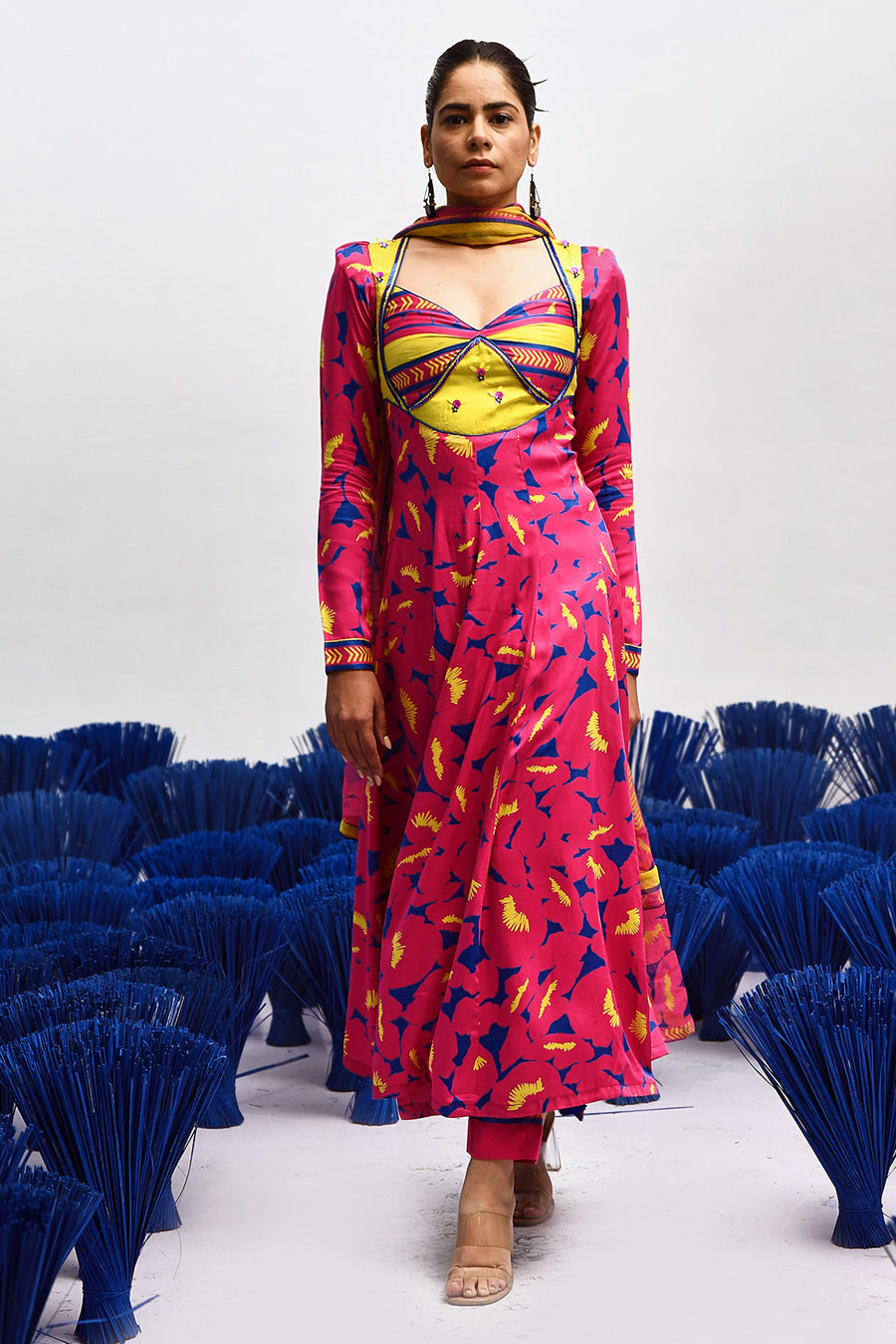 Flora Anarkali Kurta °