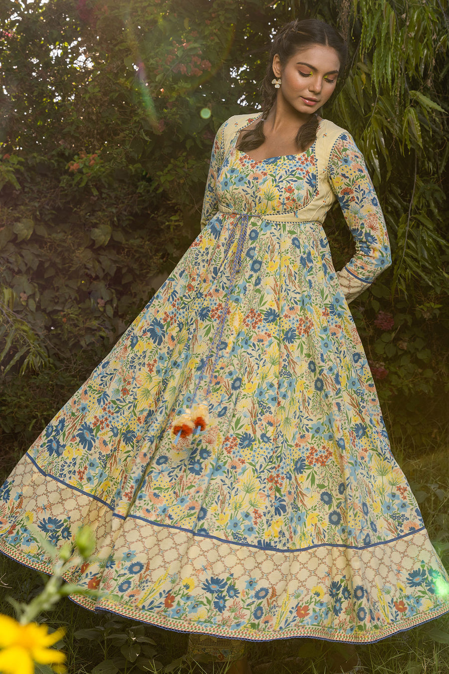 Savanna Anarkali With Koti °