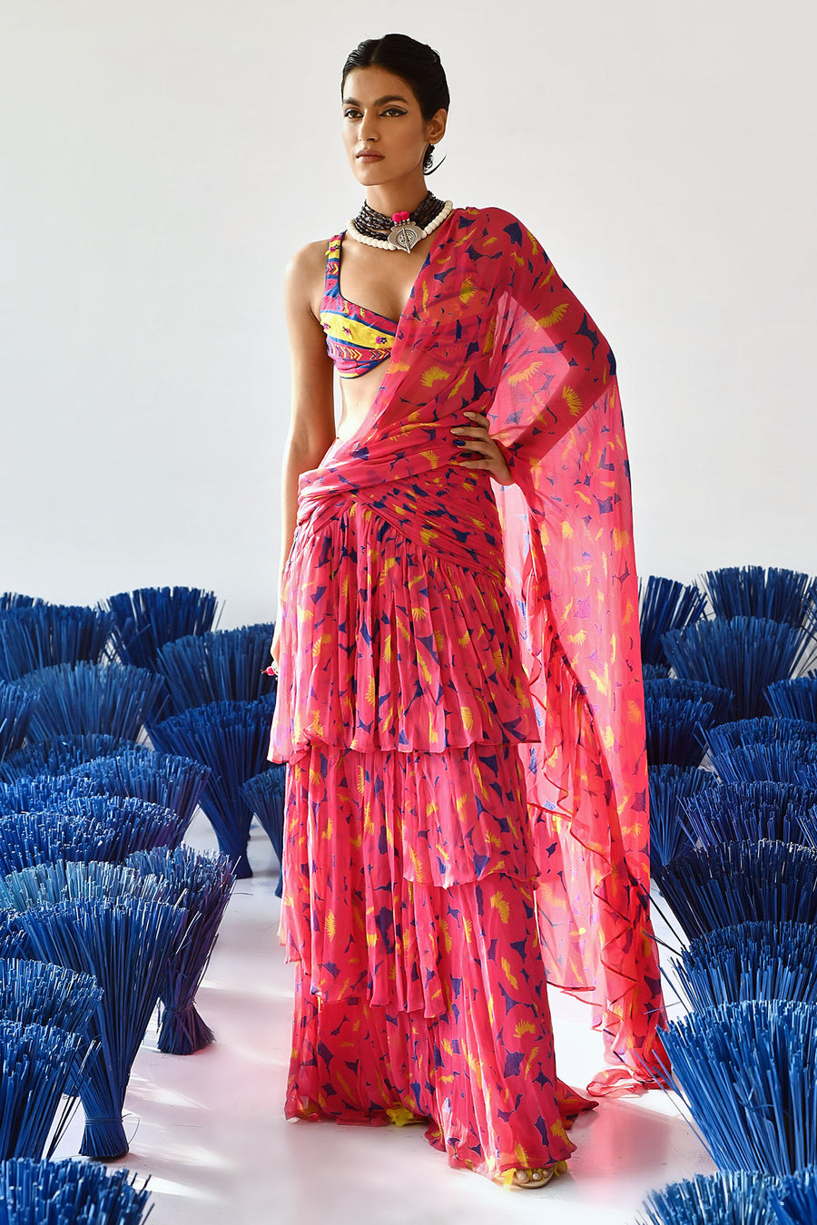 Gulabo Pre-Stitched Saree °