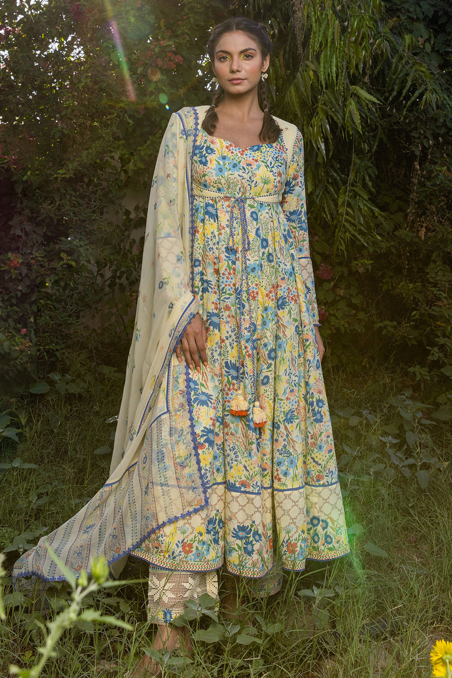 Savanna Anarkali With Koti °