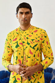Albela Jacket Kurta Set Of 3 •