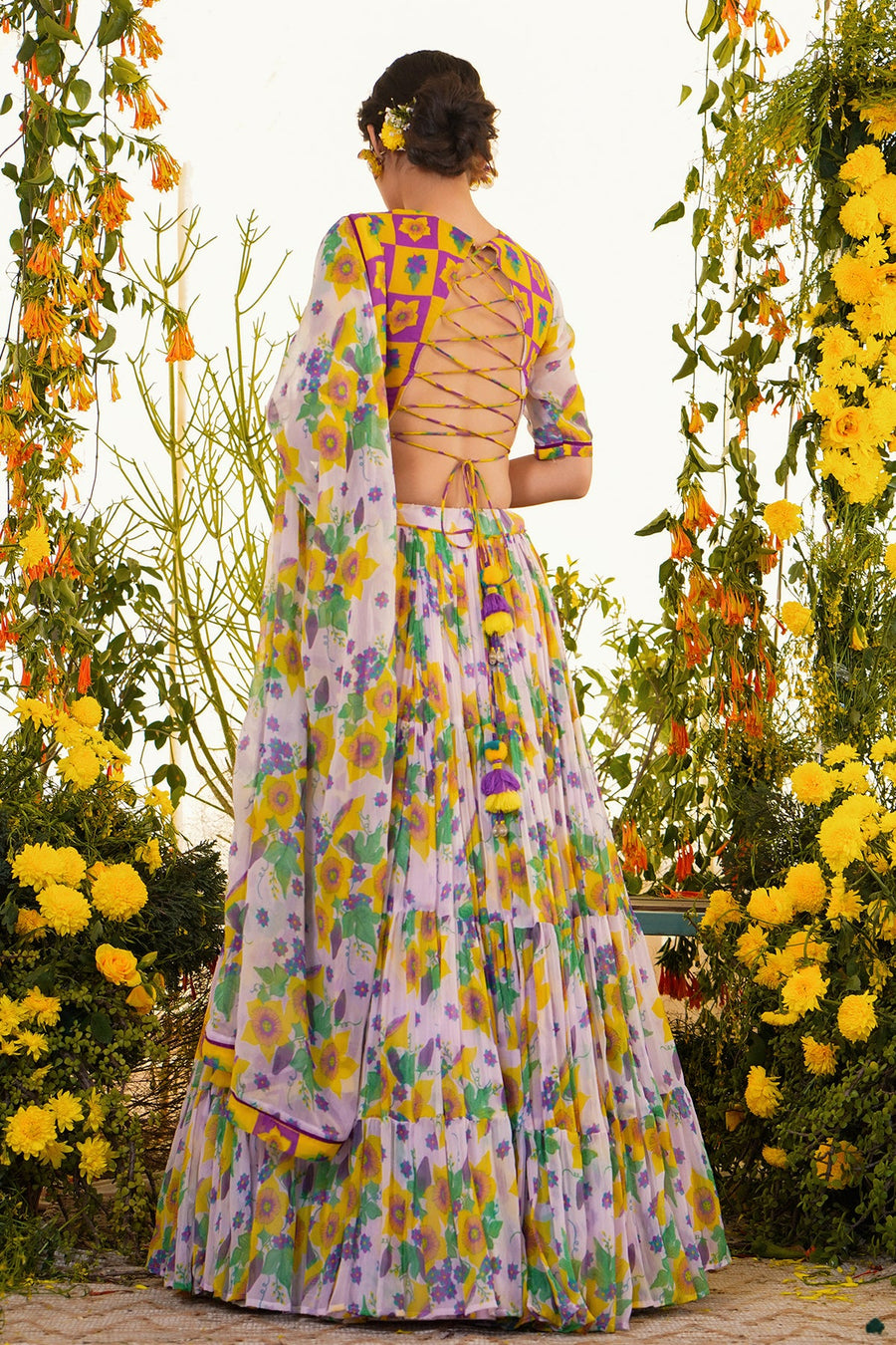 Sanjana Batra In Basirat Lehenga Set Of 3
