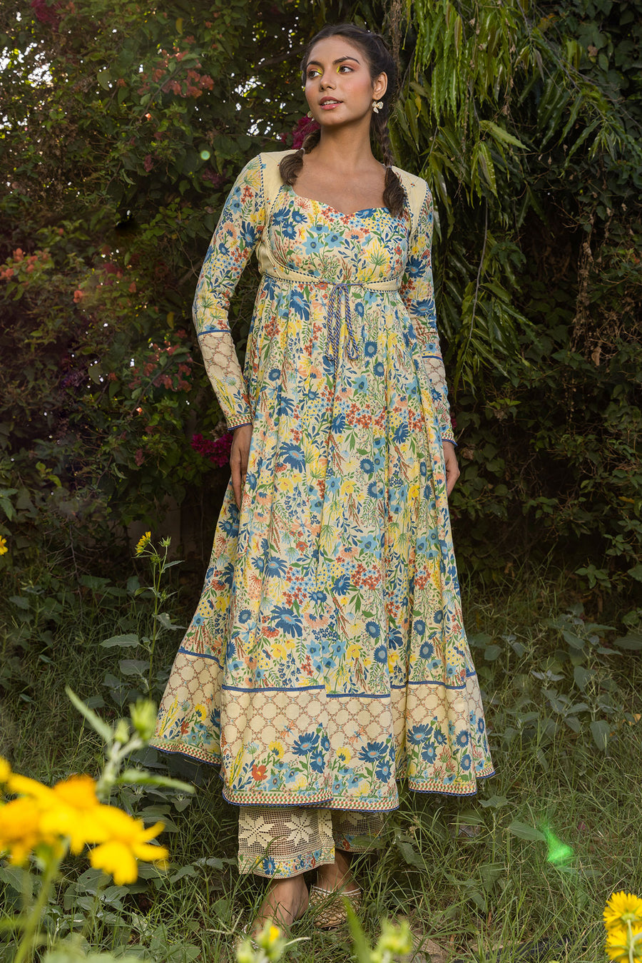 Savanna Anarkali With Koti °
