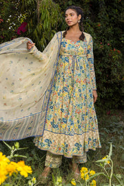 Savanna Anarkali With Koti Set Of 4 °