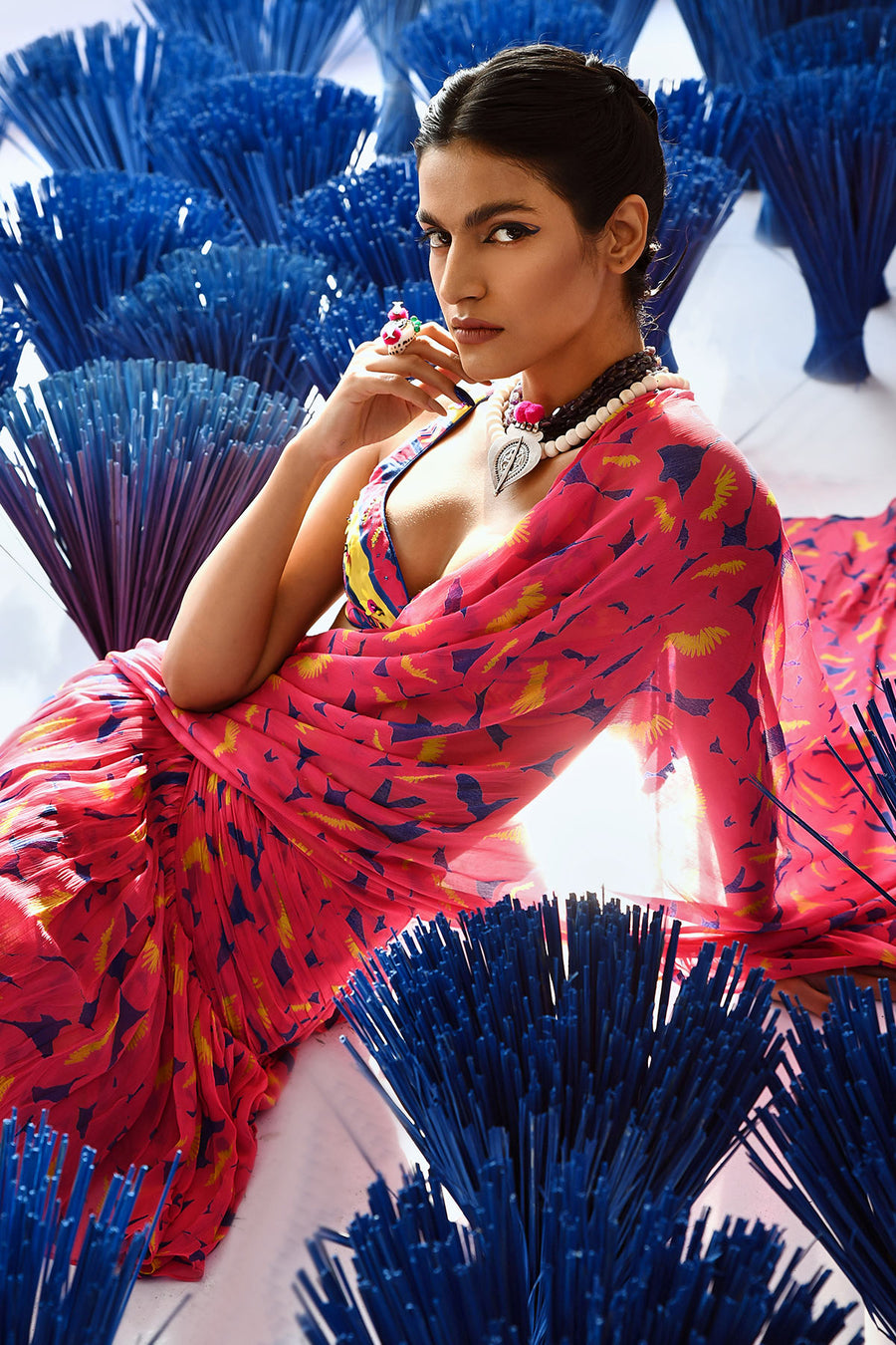 Gulabo Pre-Stitched Saree °