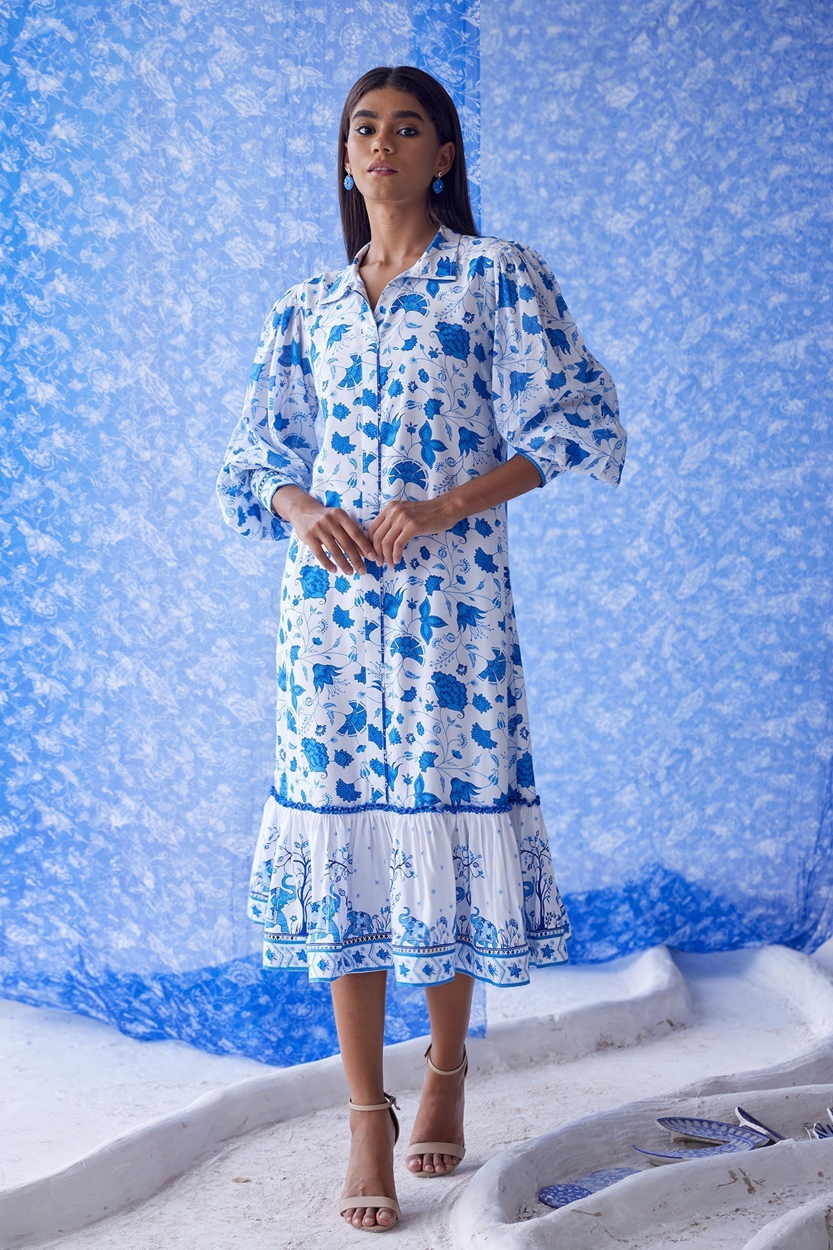 Arazi Shirt Dress - Baise Gaba