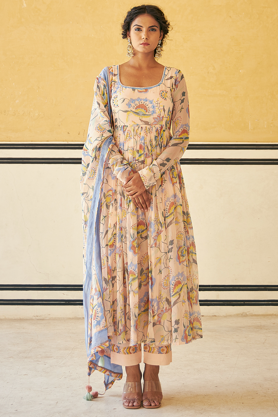 Bahaar Anarkali Set of 3 - Baise Gaba