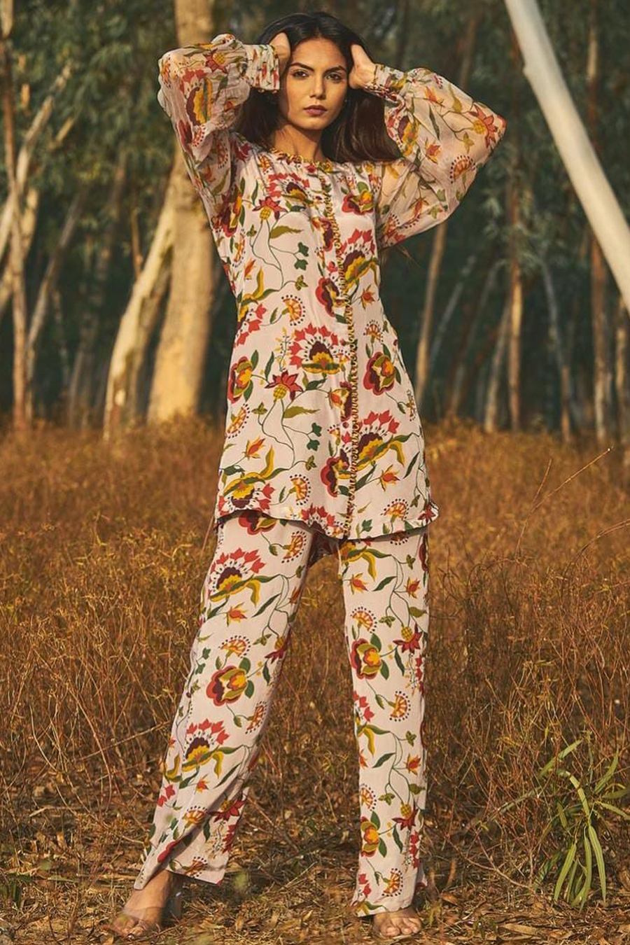 Cassia Pant Shirt Set Of 2 - Baise Gaba