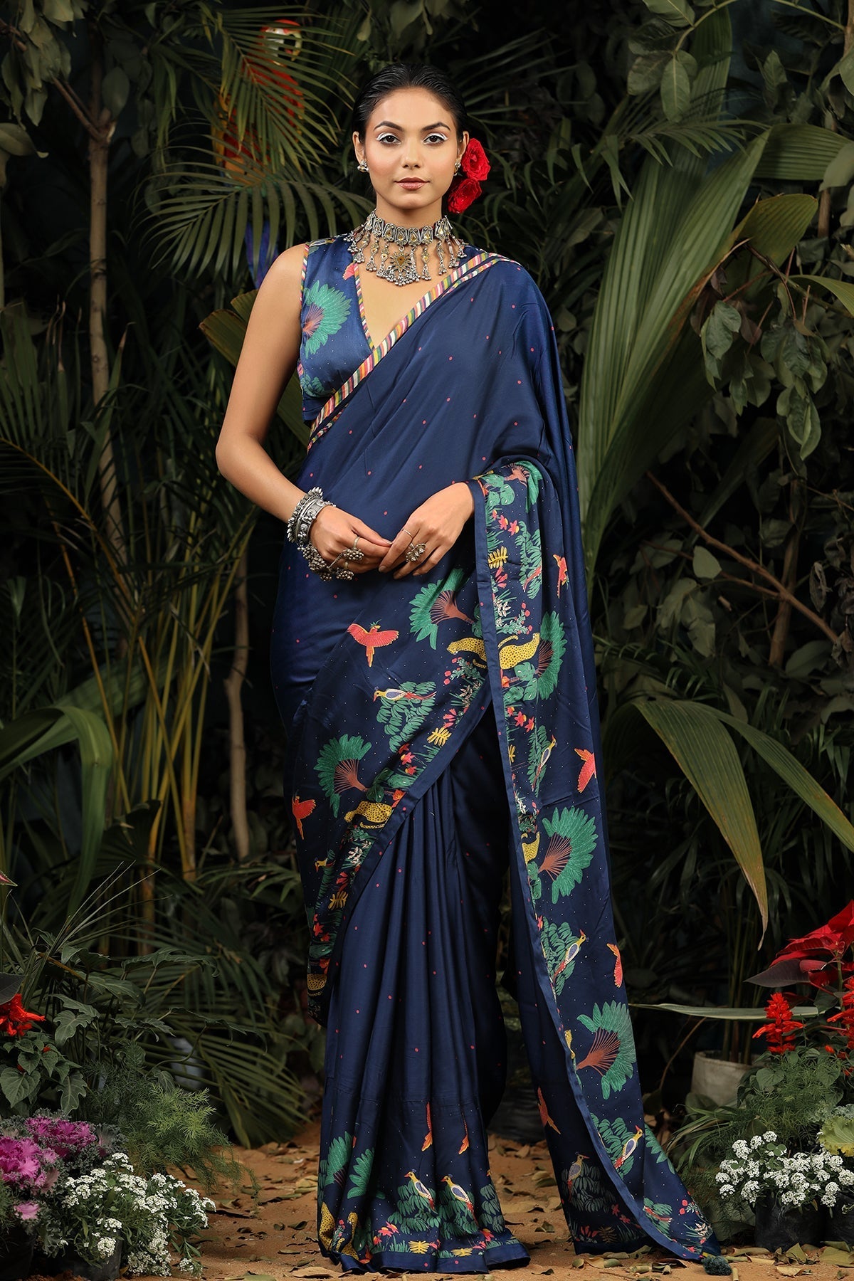 Chamki Saree - Baise Gaba