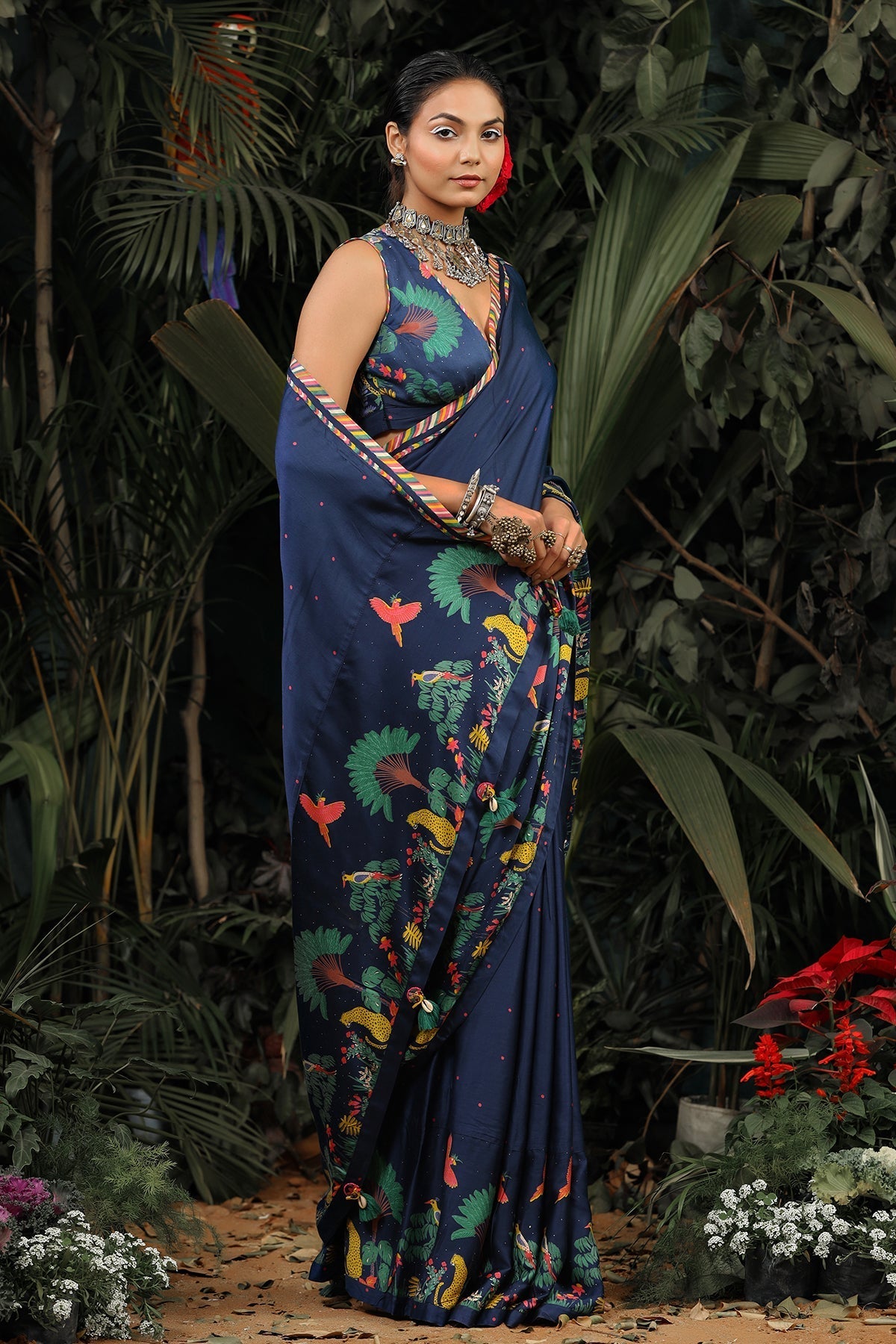 Chamki Saree - Baise Gaba