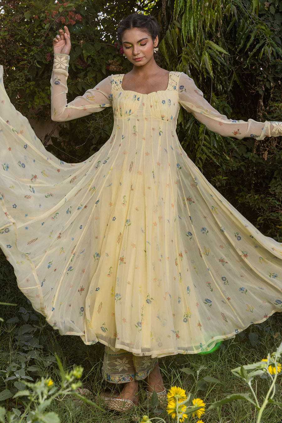 Juniper Anarkali Kurta °