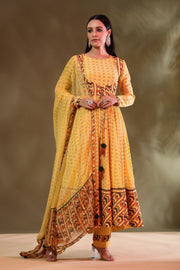 Cynthia Anarkali Set Of 4 - Baise Gaba