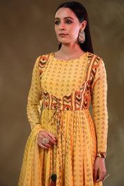 Cynthia Anarkali Set Of 4 - Baise Gaba