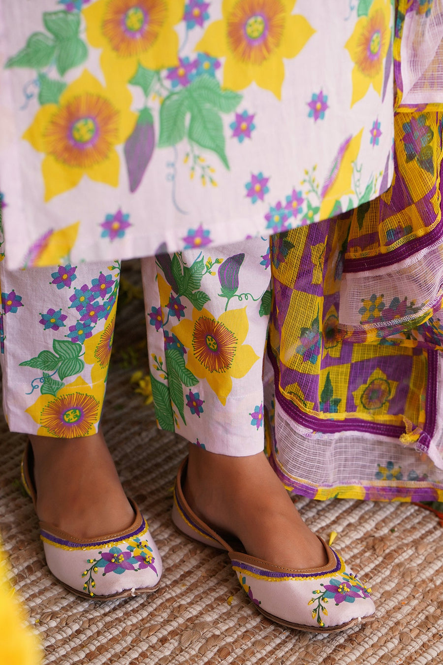Farda Kurta Set Of 2 - Baise Gaba