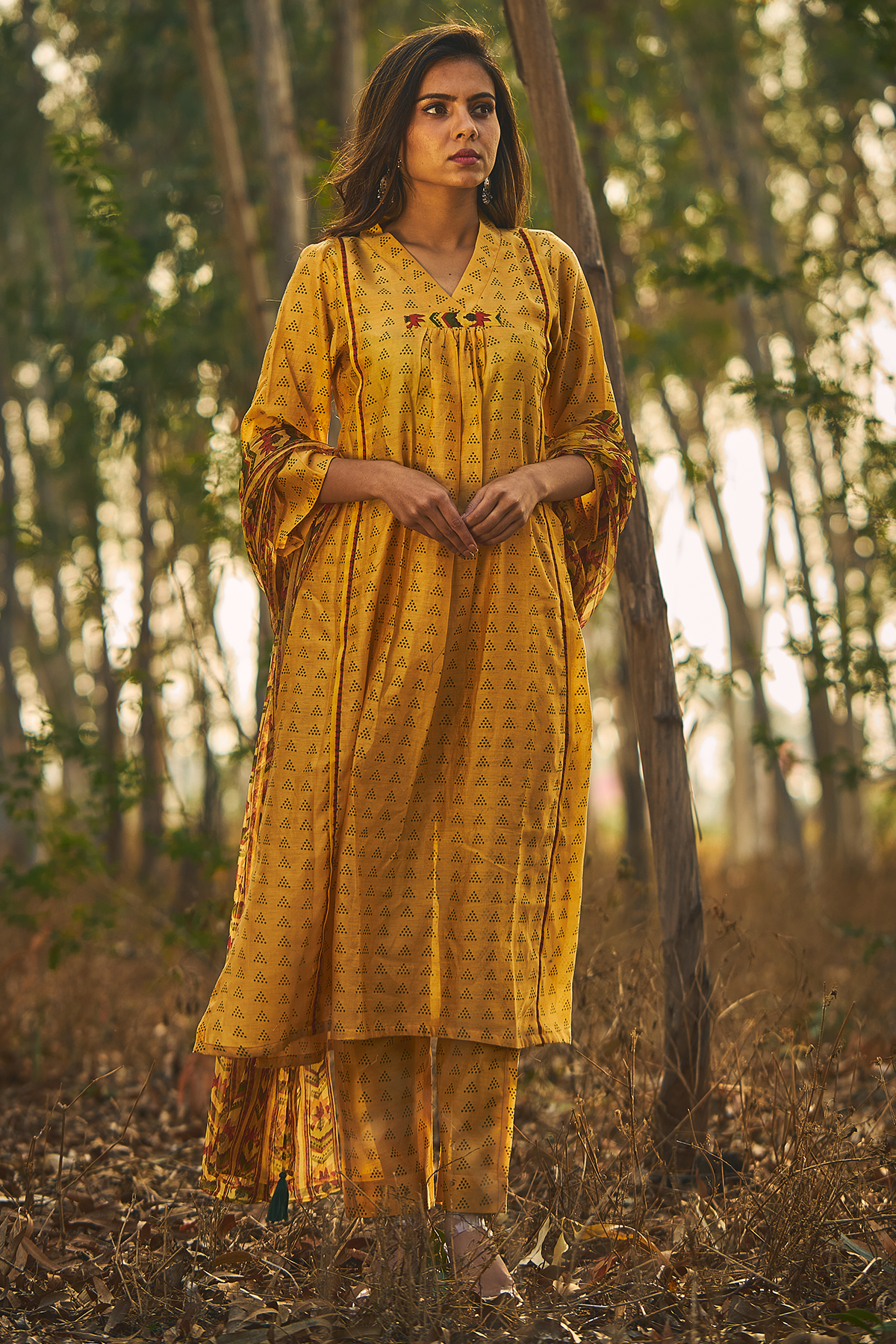 Glory Kurta Set Of 3 - Baise Gaba