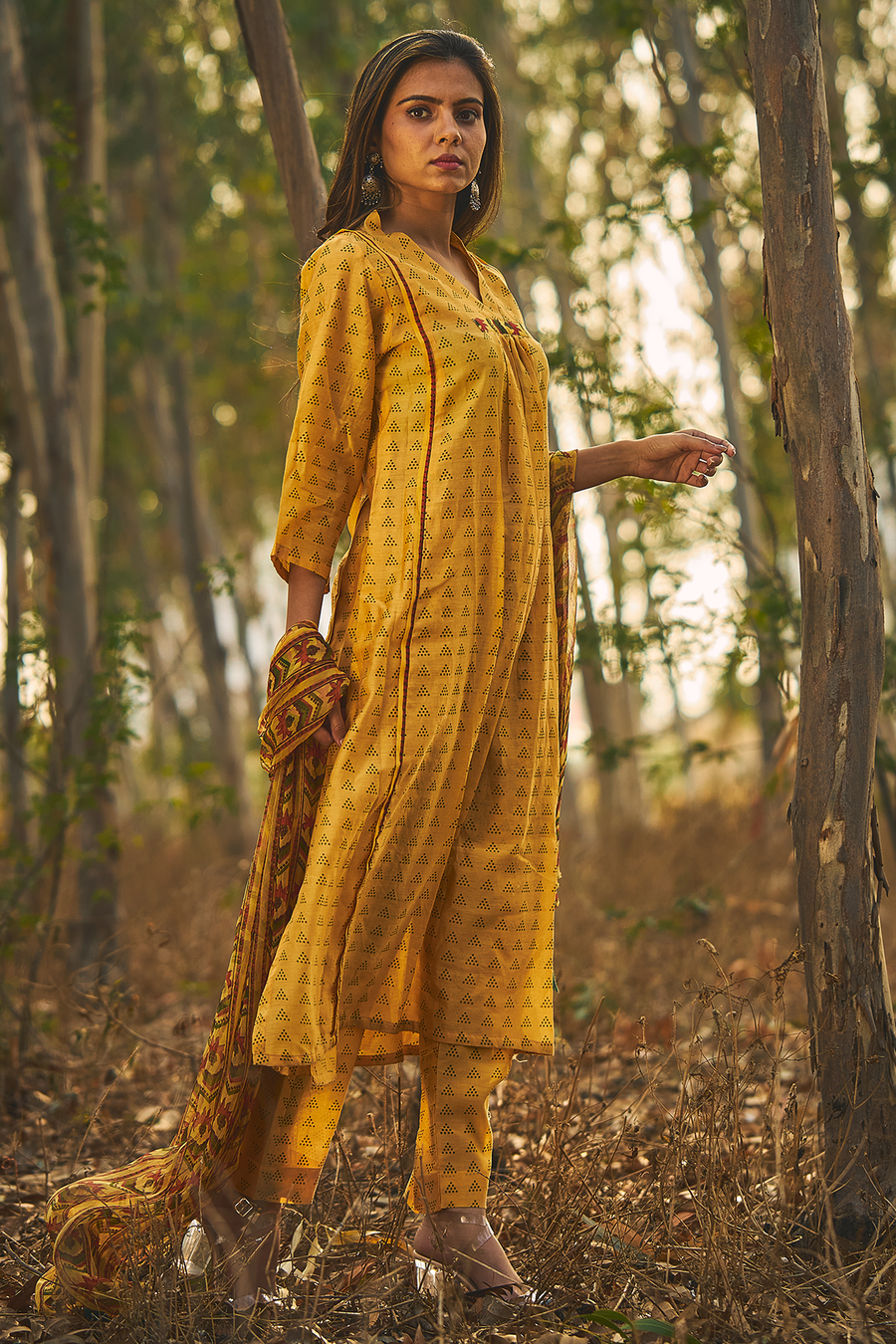 Glory Kurta Set Of 3 - Baise Gaba