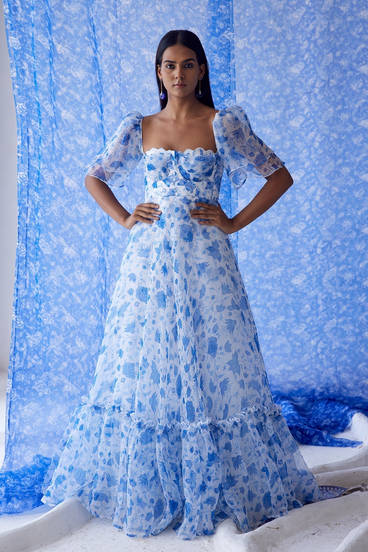 Heer Organza Dress - Baise Gaba
