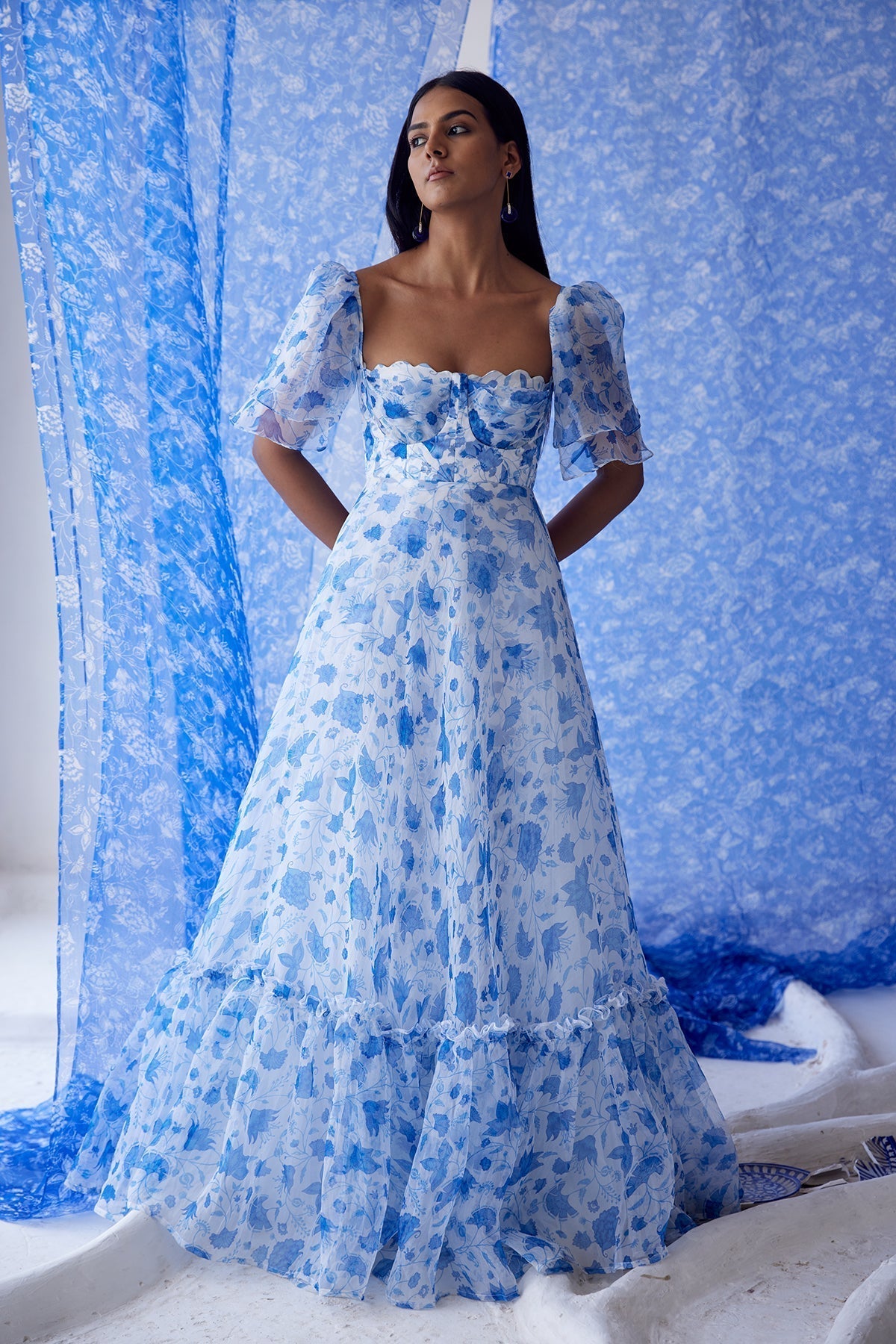 Heer Organza Dress - Baise Gaba