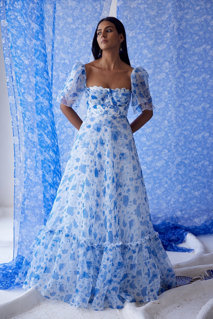 Heer Organza Dress - Baise Gaba